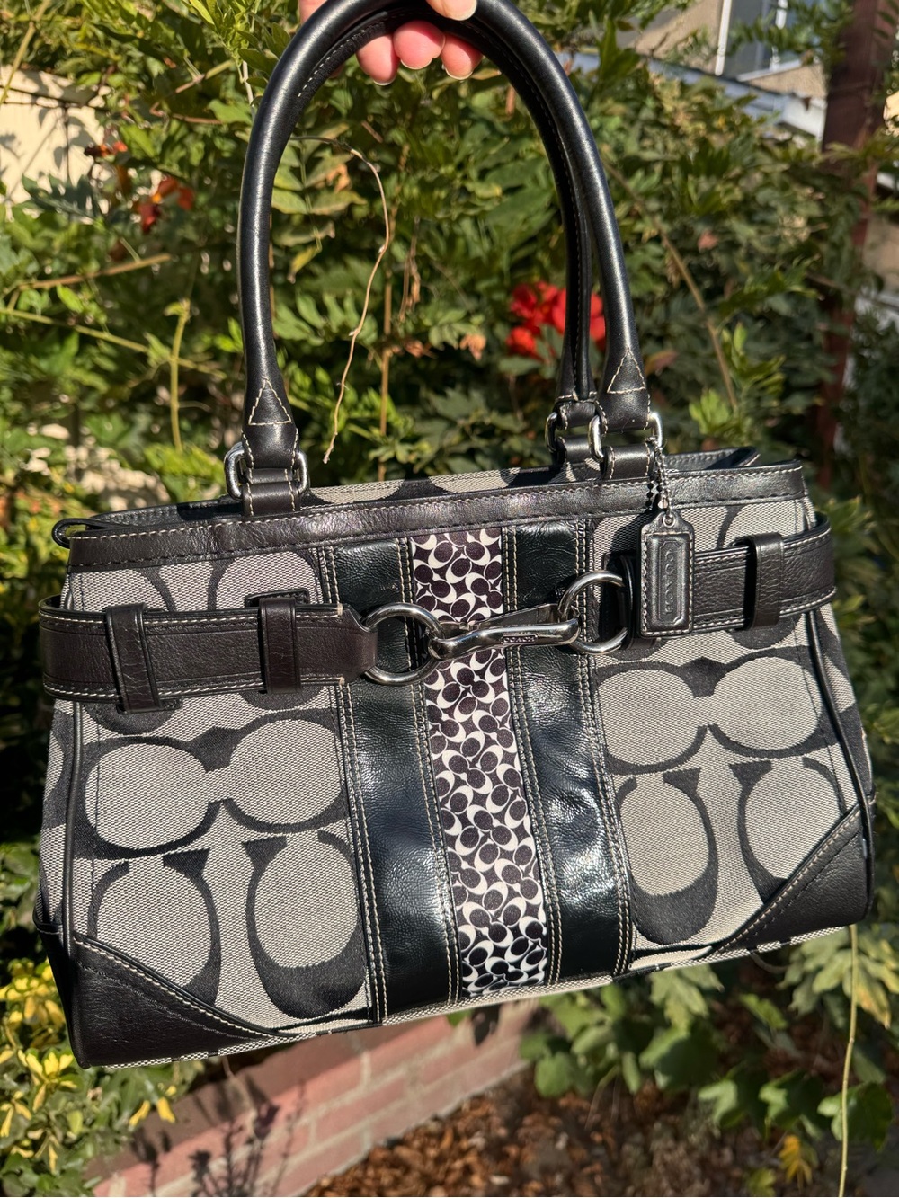 Coach Hamptons Signature Mosaic
Carryall/Satchel